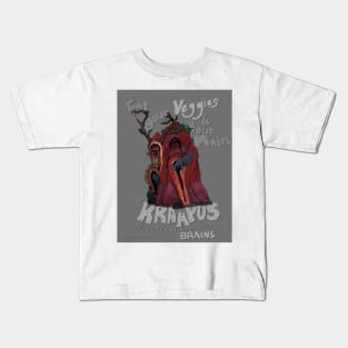 Krampus is coming to town Kids T-Shirt